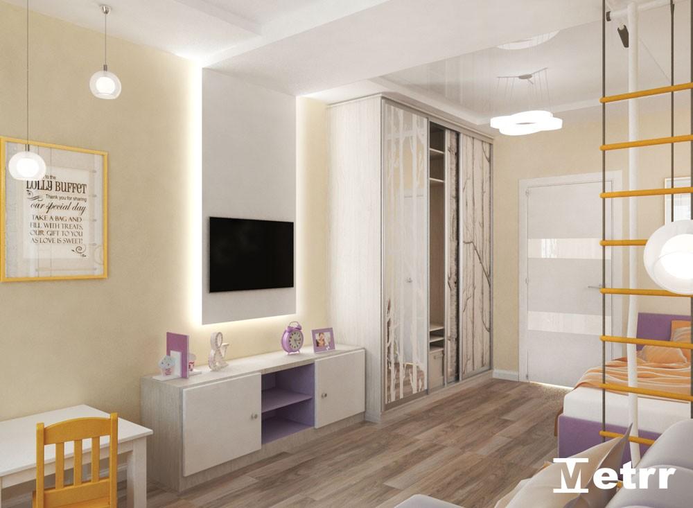 Дизайн - проект трехкомнатной квартиры в Волгаре