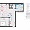 Дизайн проект двухкомнатной квартиры в ЖК 311
